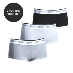 304238 ladies´ boxer cotton (3kpl) ***2for1***